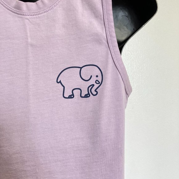 Elephant Ivory Ella Purple Girl's Sleeveless Tank Top XS - Picture 15 of 15